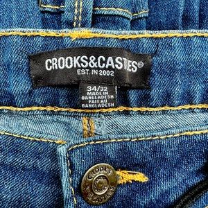 NWT Crooks & Castles Designer Men’s Jeans